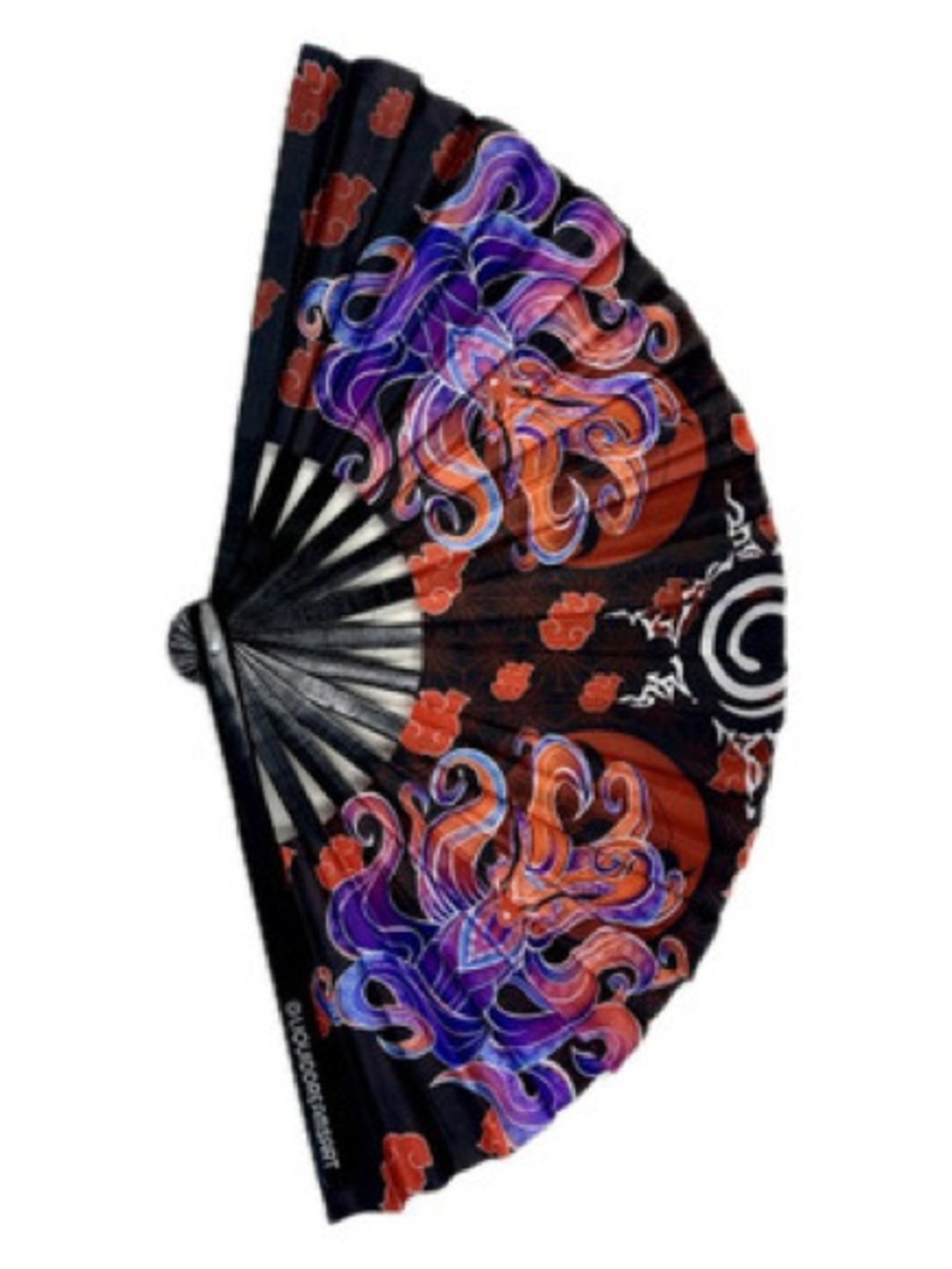 Handheld Folding Rave Fan - Picture 3 of 8